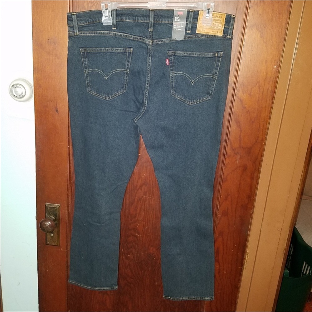 Levi's premium 511 jeans 40x30 distressed nwt - Picture 7 of 10